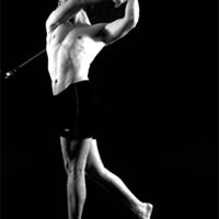muscular golfer fitness and exercise