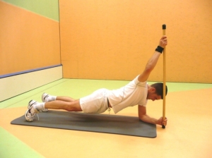 stick 500 core stability exercise